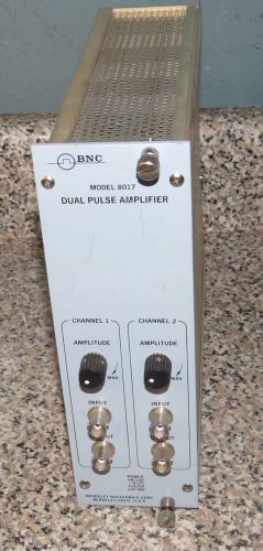 BNC MODEL 8017 DUAL PULSE GENERATOR PLUG IN