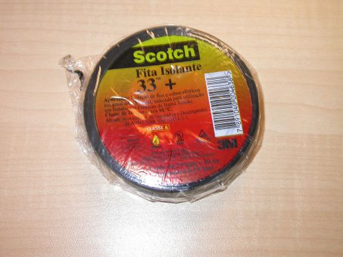 Lot of 100 Scotch 3M 33+ Electrical Tapes 19mm X 20m X 0.19mm ( 3/4&#034; x 66&#039; )