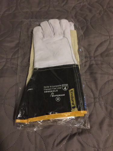 Superior 399GKGL5 Goatskin Leather TIG Welder Glove WKevlar Size M