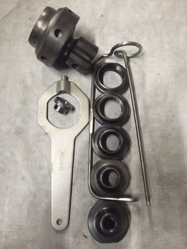 Ridgid 819 nipple chuck set pipe threader threading rigid 300 535 1822 1224 for sale