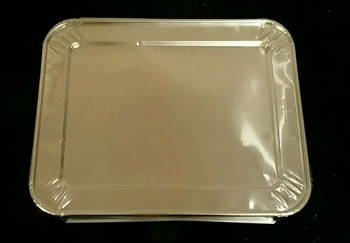 Aluminum 1/2 Size Foil Steam Table Pan Lid - 100/Case