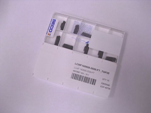 LCMF 160508-0500-FT TGP25 SECO Insert