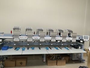 Barudan 6-head 15-needle embroidery machine