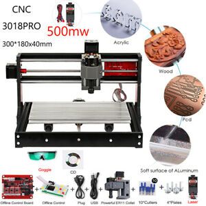 CNC 3018PRO DIY Router Engraving Milling Machine Offline/GRBL Control 500mw X5Z8