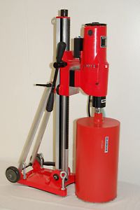 PACKAGE DEAL 12&#034;Z1 T/S CORE DRILL 2 SPEED W/TILTING STAND CONCRETE CORING BLUERO