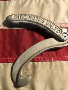 Vintage Fire Hooks UNLTD spanner Wrench Firefighter Tool  Fireman Collectible