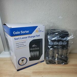 NEW Royal Sovereign DCB-175B Battery Operated Coin Sorter (Single Row Sorting)