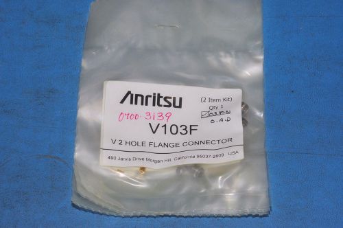 Rf conn type v f 0hz to 65ghz st panel mount anritsu v103f 103 for sale