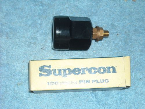 Superior Electric Supercon 100 amp black socket receptacle