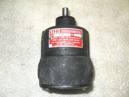 (RR15-2) 1 USED DAZIC 2130-5 TYPE B SPEED SWITCH