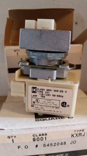 Square D Dual Pushbutton &amp; Light KXRJ1 Class 9001 (H316) Class 9001 QTY 4