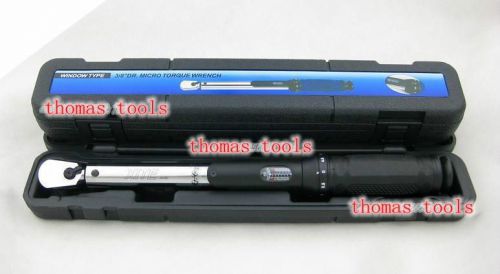 Set 3/8&#034;  Bike Car Drive Click stop Torque wrench 5~60 N