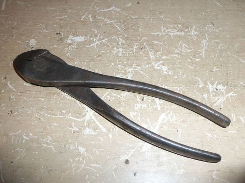 Vintage Kraeuter No. 4610-7 Electrician Pliers Side Cutters USA