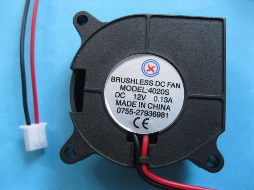 30 pcs brushless dc blower fan 12v 4020s 40x40x20mm 2pin sleeve-bearing for sale