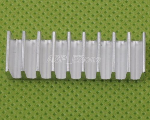 10PCS Heat Sink 10x35x10mm IC Heat Sink Aluminum 10*35*10MM