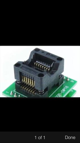 Socket Soic Sop 8 16 Soic8 Sop8 Soic16 Sop16 To Dip Adapter Zif Programming Test