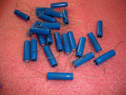 CAPACITORS SPRAQUE ATOM TVA-1442.2, 25UF, 200V, QTY. 25