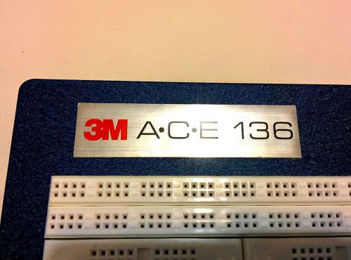 3M ACE-136 Solderless BreadBoard,3048 tie points, NEW, Digikey Part#923339-I