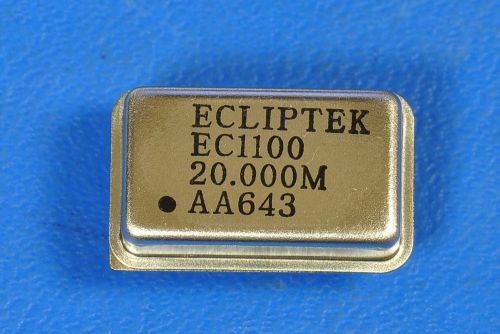 TH CRYSTAL OSCILLATOR 20MHZ 5V 50PF 4-PIN METAL DIP EC1100-20.000M 110020000