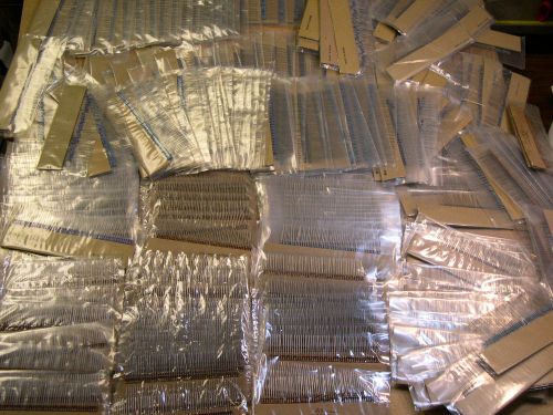 268 Sleeves (50 PER) AIRCO SPEER Resistors Carbon &amp; Metal Film 1/2W 1/4W NOS