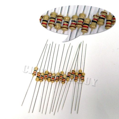 50 pcs Carbon Film Resistor 12R OHM OHMS 1/4W 0.25W Watt +/-5% ±5%