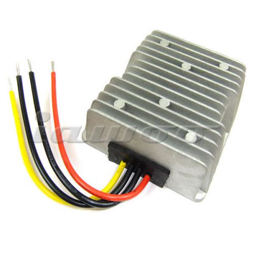 Waterproof  DC 17-35V/24V to 12V 10A Buck Converter Voltage Regulator Car Power