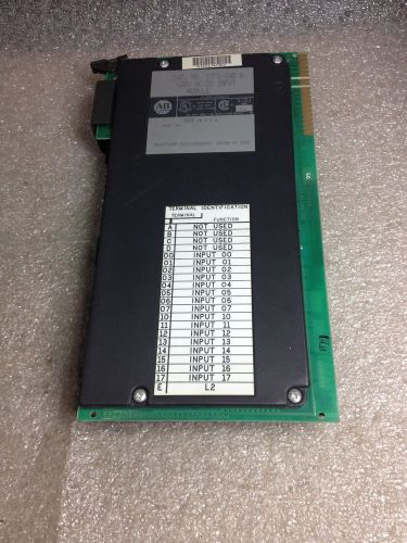 (E4) ALLEN-BRADLEY 1771-IAD-B INPUT MODULE