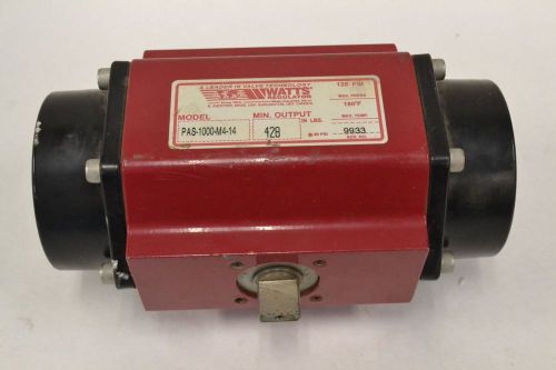 NEW WATTS PAS-1000-M4-14 REGULATOR VALVE 428IN-LB ACTUATOR REPLACEMENT B314891