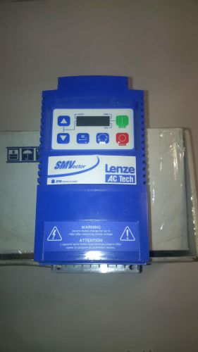 Lenze ac tech vfd ac variable speed drive esv751n01sxb 1hp, 120v/240v for sale