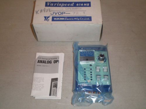 Yaskawa Electric JVOP-72.1 Analog Operator Varispeed JV0P-72.1