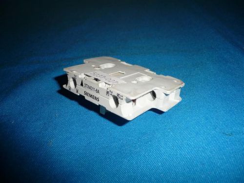 Siemens 3TX4011-8A 3TX40118A Auxiliary Contact