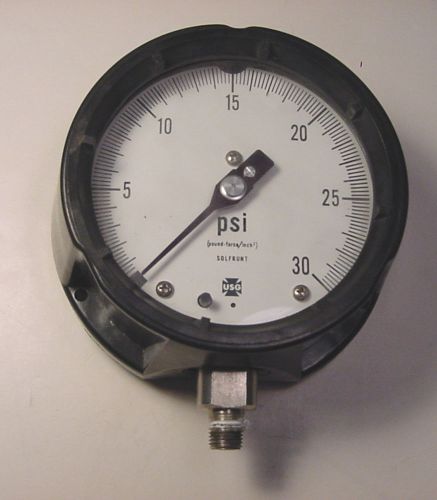 USG SOLFRUNT 0-30 PSI PRESSURE GAUGE