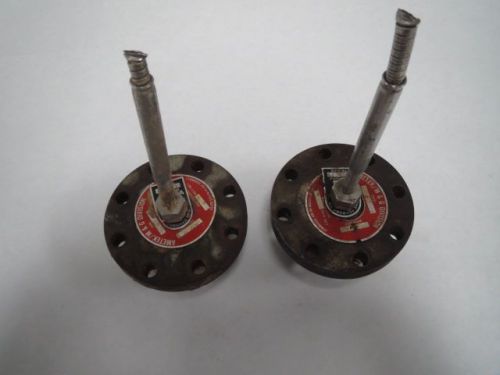 LOT 2 AMETEK SJ TYPE PRESSURE TRANSMITTER DIAPHRAGHM SEAL 2000PSI B202294