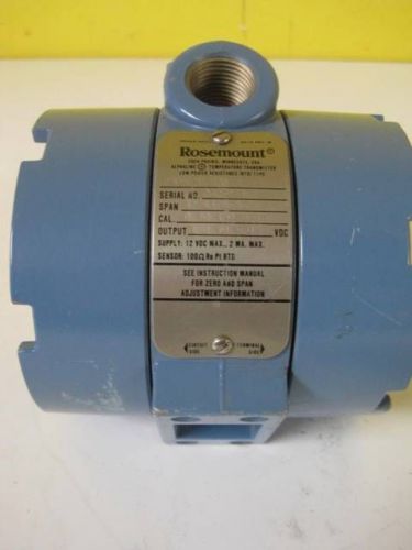 Rosemount Pressure Transmitter 0444LM1U1A1I6 12VDC Input 1-5VDC Output Used