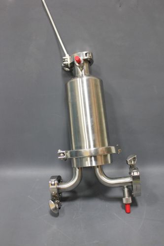 NEW ALLEGHENY BRADFORD SS SANITARY PRESSURE VESSEL 41001-F-01 (S16-2-133o)