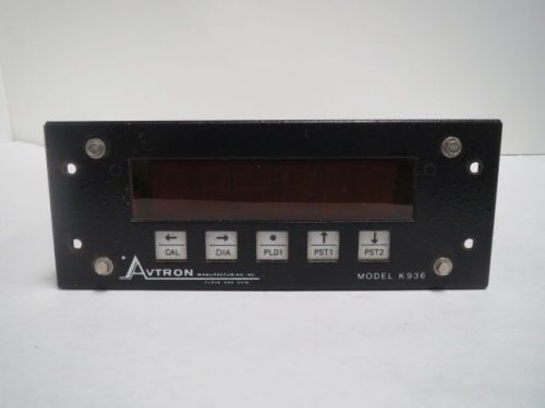 AVTRON K936 FOOTAGE COUNTER D19622 115V-AC 0.25A CONTROL B201022