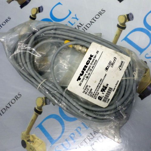 TURCK RK 4.4T-6 U2177 4-WIRE CORDSET STANDARD PLUG BODY, NEW IN BAG SEALED