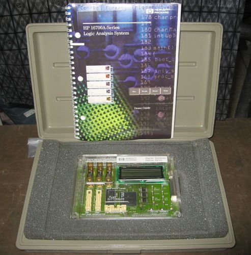 Logic Analyzer Training Debug Module. Educational Aid. HP 16700-68700