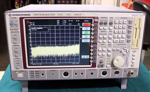 ROHDE &amp; SCHWARZ FSEB 30 SPECTRUM ANALYZER  7 GHZ  OPT. B4-B5-B7