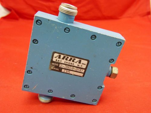 VARIABLE ATTENUATOR 0 - 20db 750MHz - 2GHz N TYPE ARRA 2-3854-20D