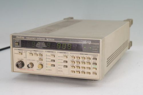 Japanese Brand Anritsu MF1603A Frequency Counter Made In Japan KG7H