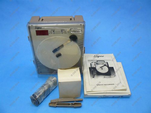 Supco cr87ht 0-1000 fahrenheit temperature chart recorder 6&#034; circular nos for sale