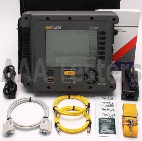 Tektronix TekRanger TFS3031 SM Fiber Optic OTDR 1310nm 1550nm