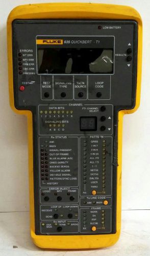 Fluke 635 quickbert-t1 handheld t1 test set for sale