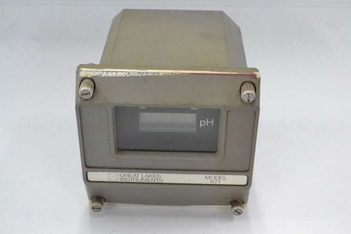 GLI GREAT LAKES 671 14PH DIGITAL CONDUCTIVITY ANALYZER 115V-AC B354459