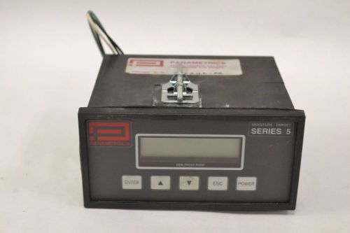 PANAMETRICS MTS5-321-10 MOISTURE TARGET SERIES 5 PANEL METER 120V-AC B322401