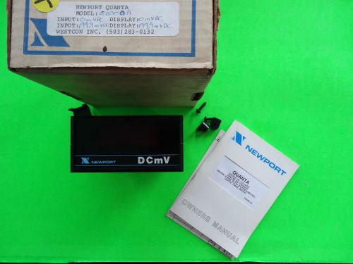 Newport Quanta Q2000A Digital Panel Meter DCmV