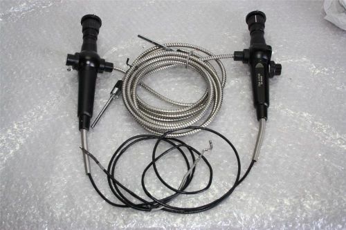 Lot of 2 Machida FBA-3-100B Slim Lever Borescope