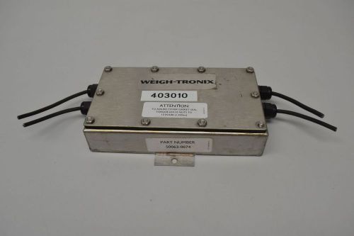 NEW WEIGH TRONIX 50063-0074 4-WEIGH BAR JUNCTION BOX D238959