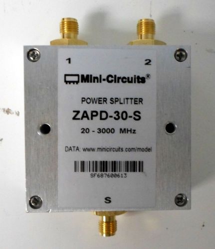 Mini-circuits zapd-30-s power splitter for sale